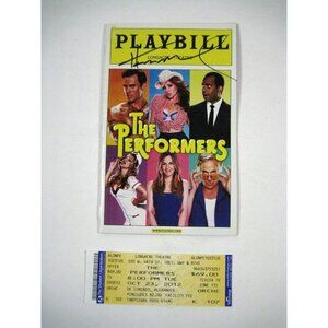The Performers Playbill 2012 Longacre Theatre Ticket Henry Winkler Signed